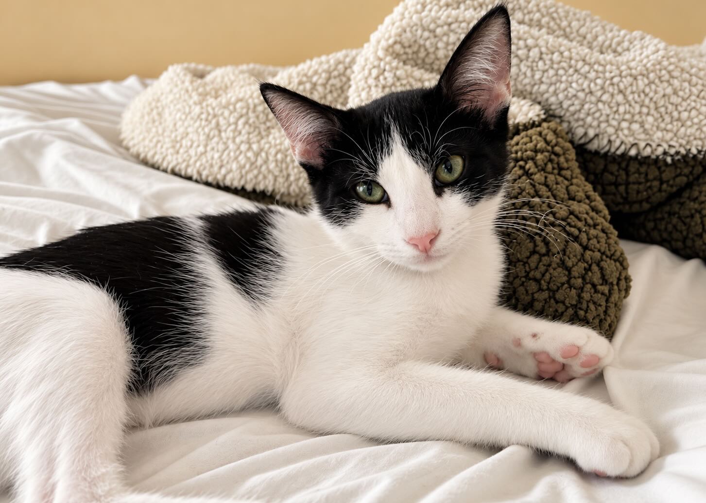 Oreo - relaxte kitten - Afbeelding 2